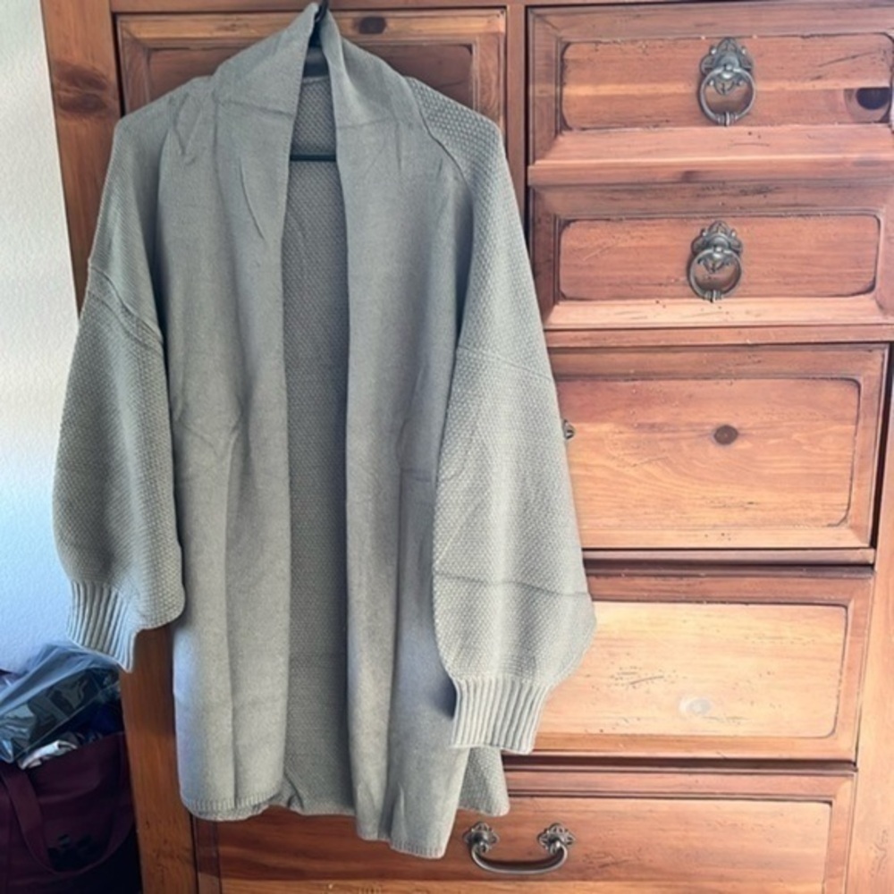 Gray Cardigan Size XXL NWOT
